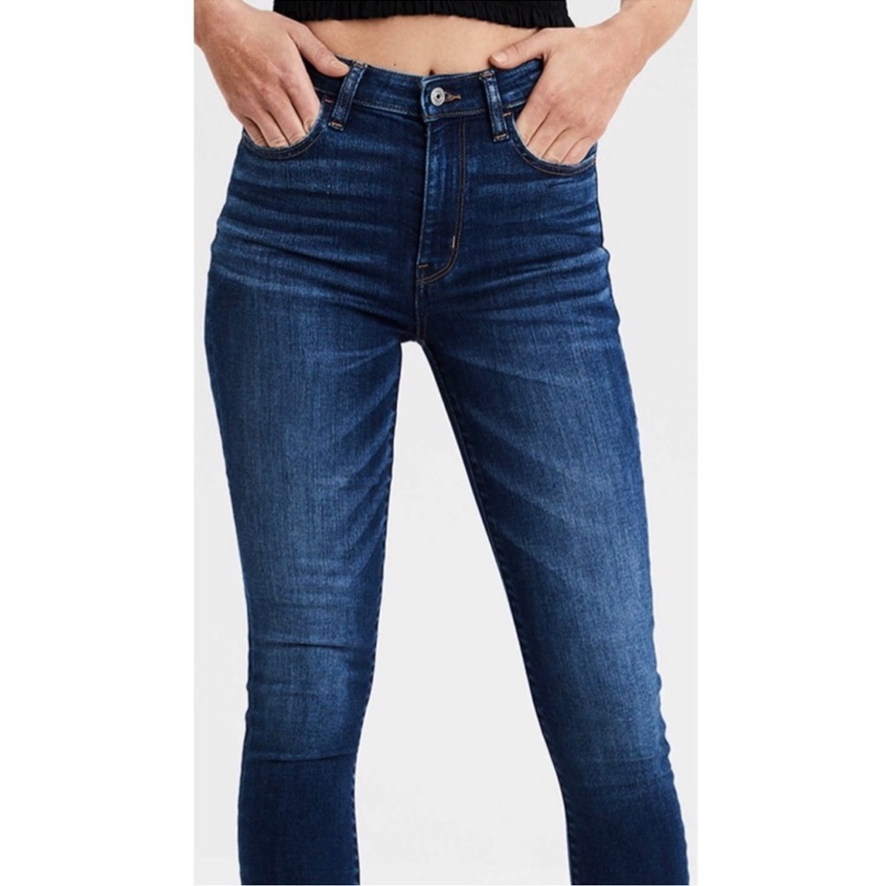 American Eagle High Rise Skinny Stretch Jeans